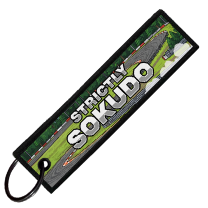 "USAIR RACEWAY 8-BIT DRIFTERS" CUSTOM KEY TAG