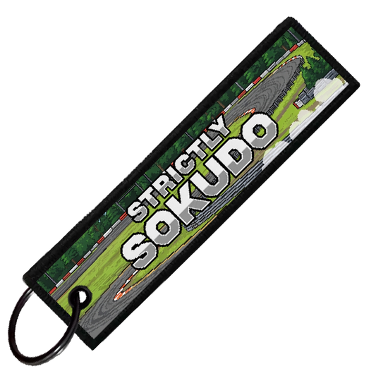 "USAIR RACEWAY 8-BIT DRIFTERS" CUSTOM KEY TAG