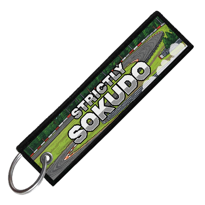 "USAIR RACEWAY 8-BIT DRIFTERS" CUSTOM KEY TAG