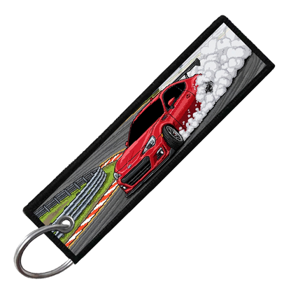 "USAIR RACEWAY 8-BIT DRIFTERS" CUSTOM KEY TAG