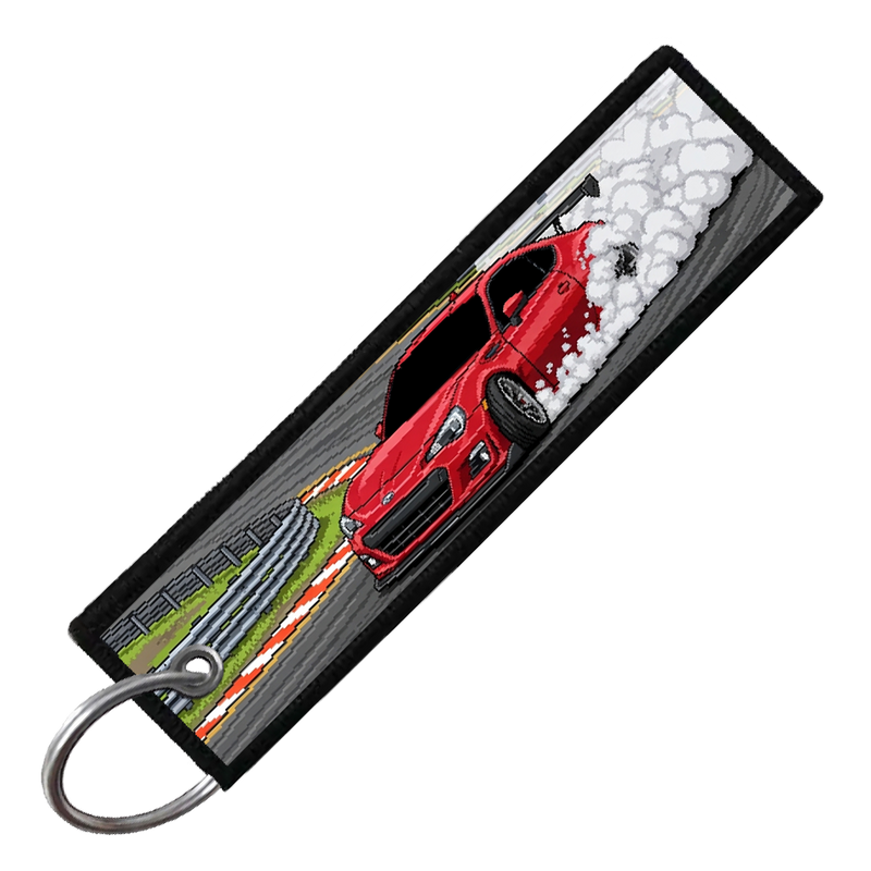 "USAIR RACEWAY 8-BIT DRIFTERS" CUSTOM KEY TAG