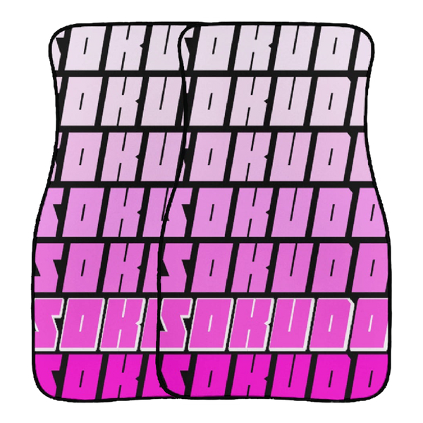 "PINK FADED" FLOOR MATS
