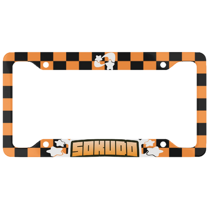 "ORANGE SUPERSTAR" PLATE FRAME