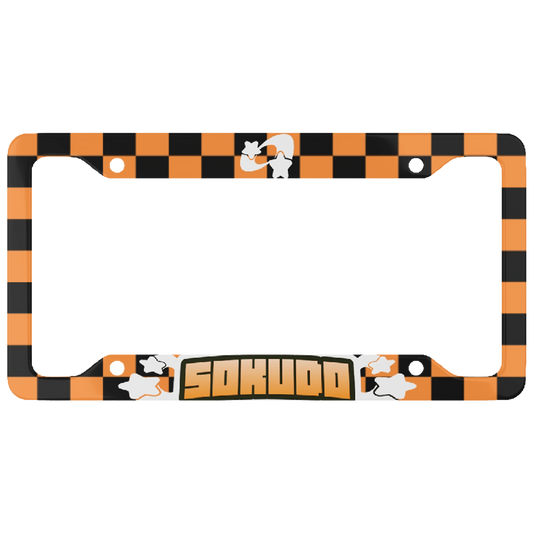 "ORANGE SUPERSTAR" PLATE FRAME