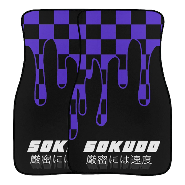 "PURPLE OOZE" FLOOR MATS