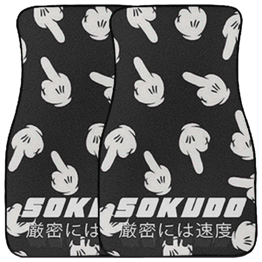 "SCATTERED" SOKUDO FLOOR MATS