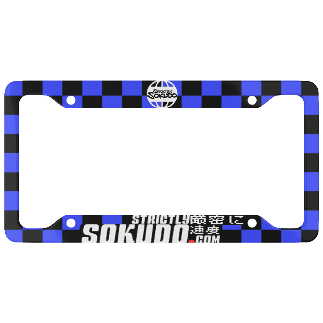 "CLASSIC BLUE" PLATE FRAME