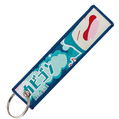 "Japanese Snorlax" Key Tag