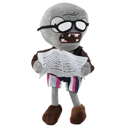 "Newspaper Zombie" Plush