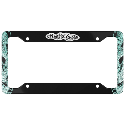 "LIGHT BLUE TATSU" License Plate Frame