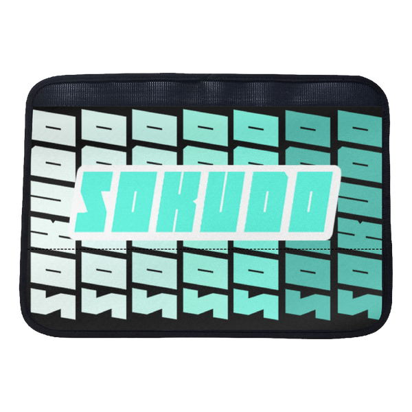 "LIGHT BLUE FADED" SEAT BELT CUSHION