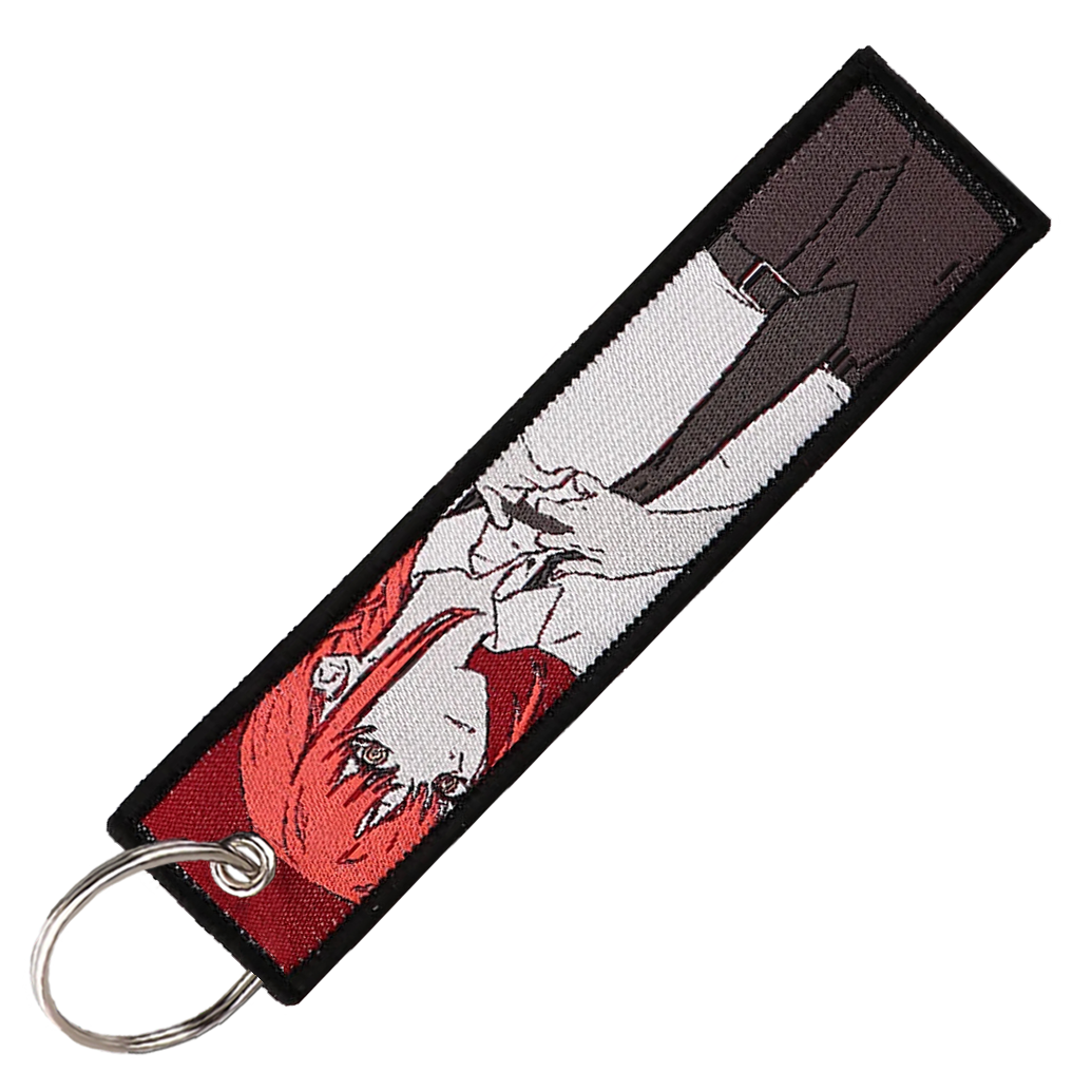 "Denji and Makima" Key Tag