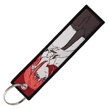 "Denji and Makima" Key Tag