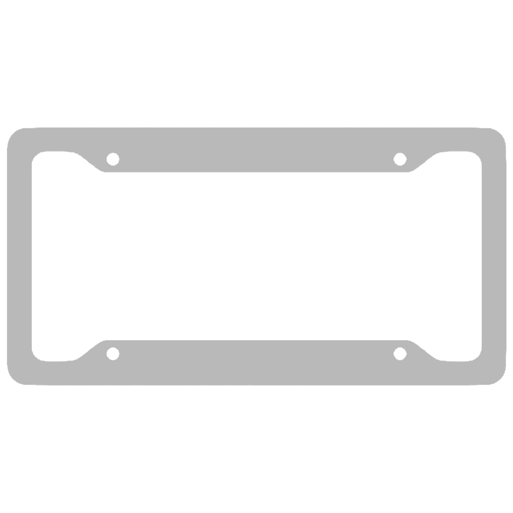 "BLUE FADED" PLATE FRAME