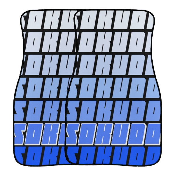 "BLUE FADED" FLOOR MATS