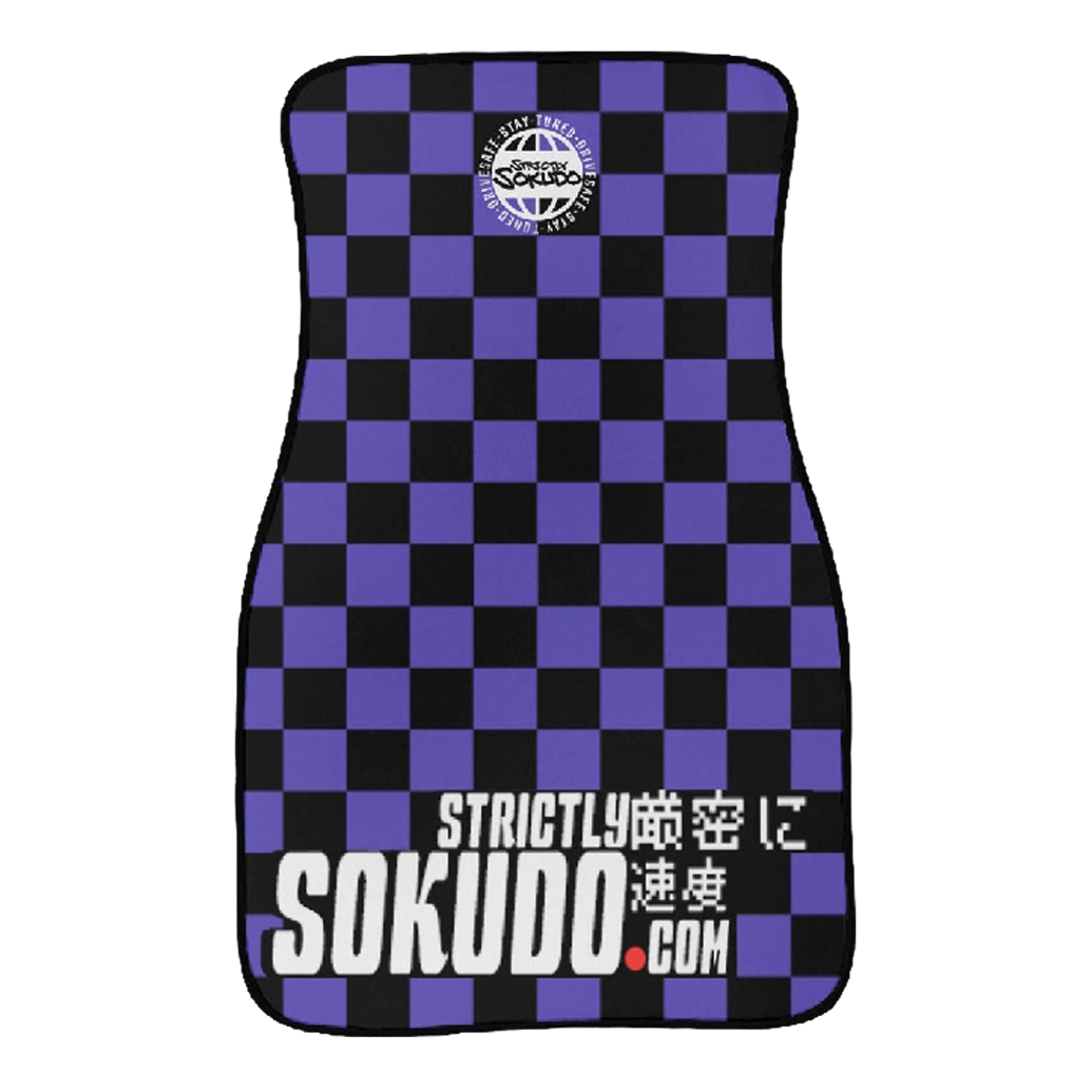"CLASSIC PURPLE" FLOOR MATS