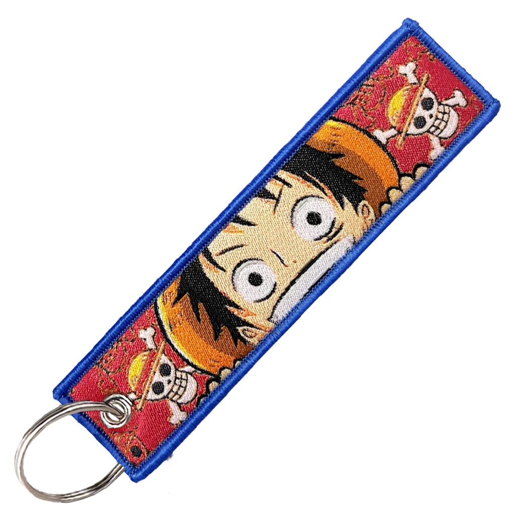 "Middle Finger Luffy" Key Tag