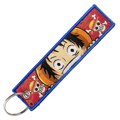 "Middle Finger Luffy" Key Tag