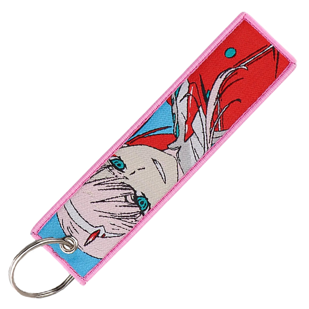 "Zero Two" Key Tag