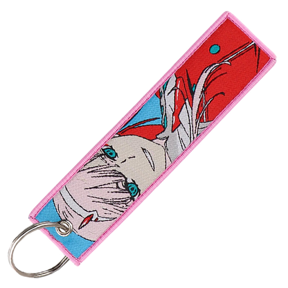 "Zero Two" Key Tag