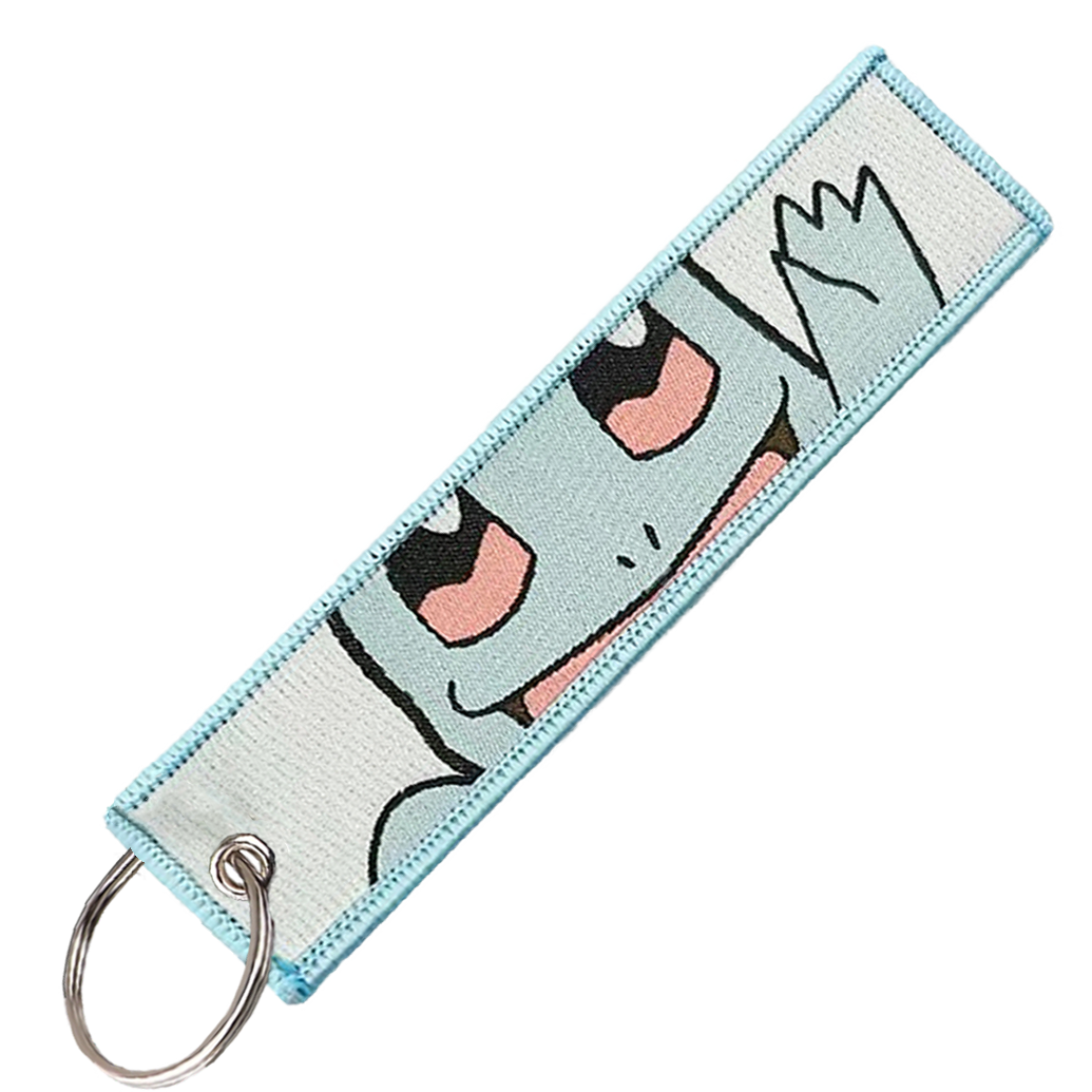 "Squirtle and Charmander" Key Tag