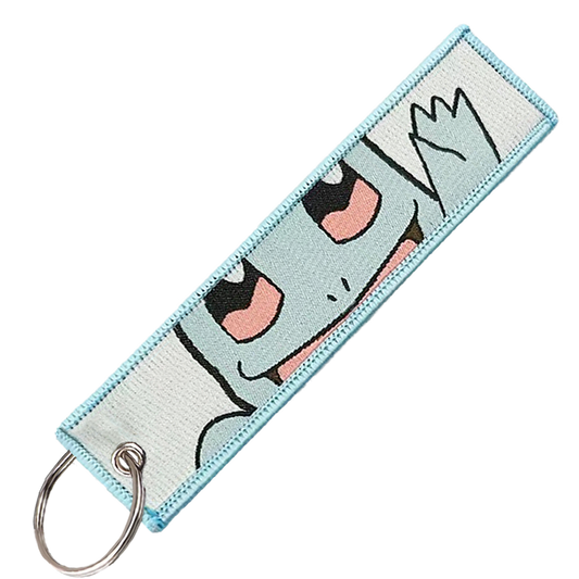 "Squirtle and Charmander" Key Tag