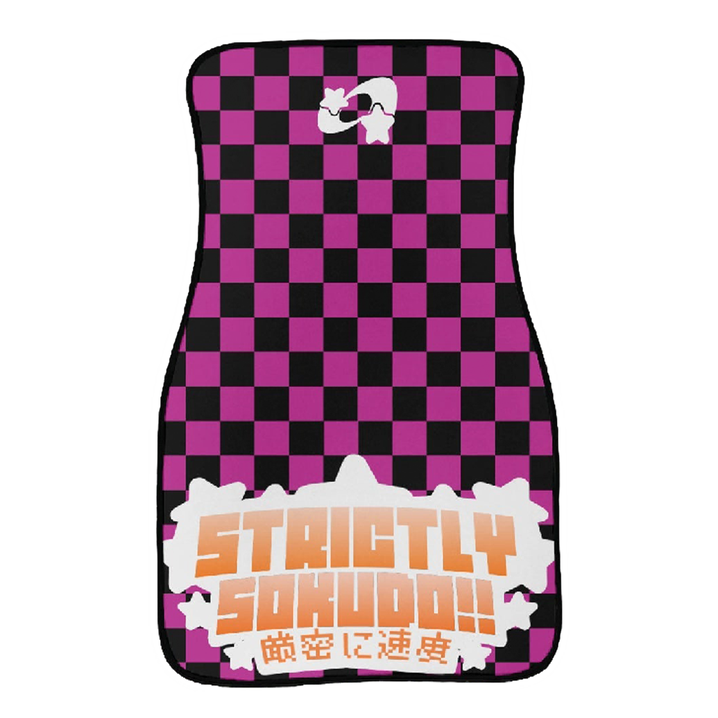 "PINK SHOOTING STAR" FLOOR MATS