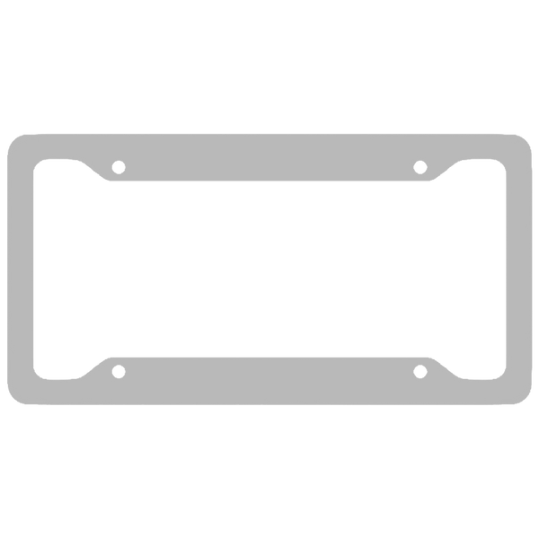 "CHAINED" WHITE PLATE FRAME