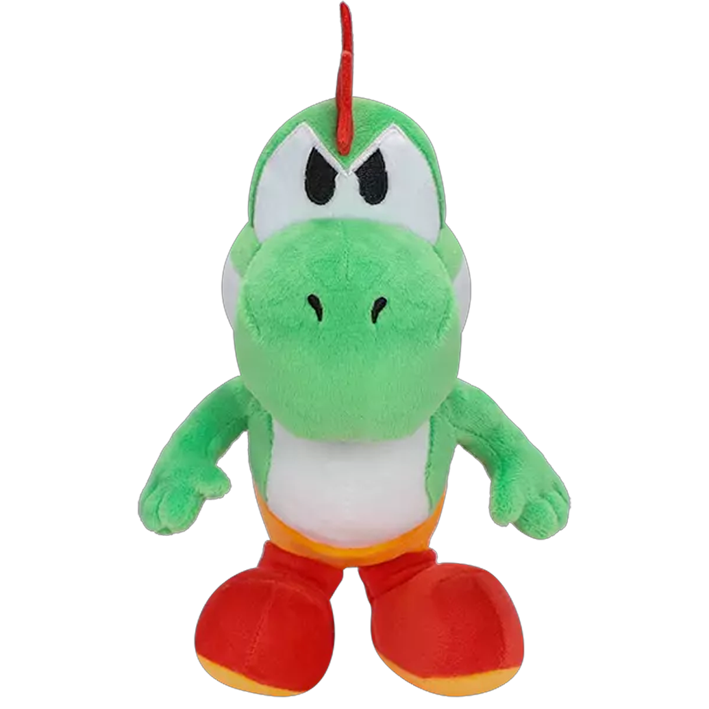 "PAPER MARIO GREEN YOSHI" PLUSHIE