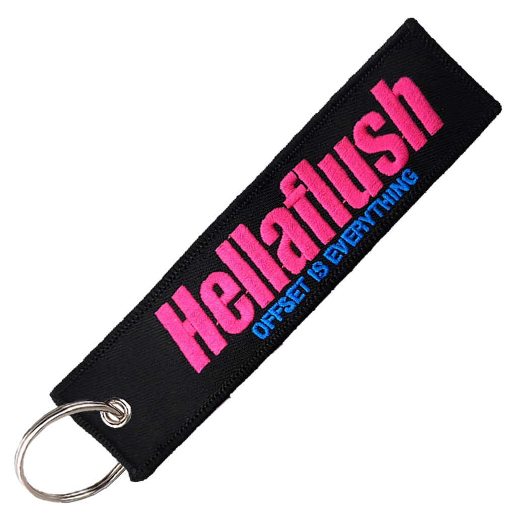 "Hellaflush" Key Tag