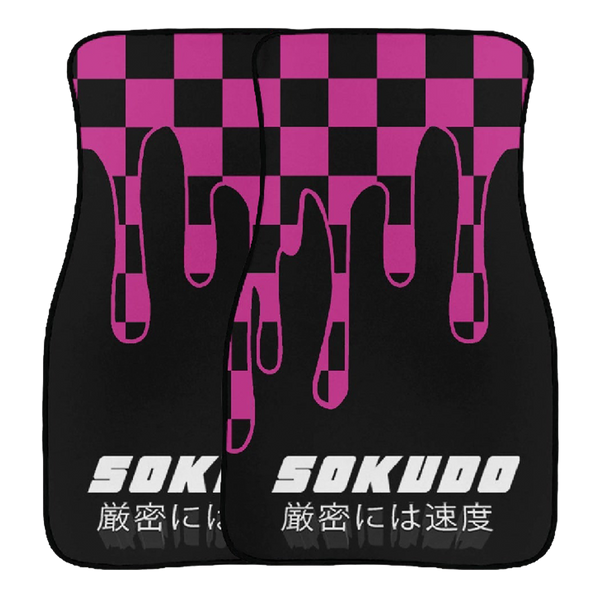 "PINK OOZE" FLOOR MATS
