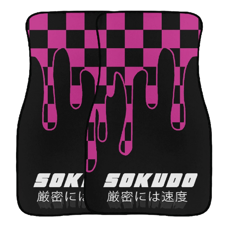 "PINK OOZE" FLOOR MATS