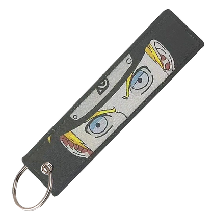 "Naruto Nine Tailed Fox" Key Tag