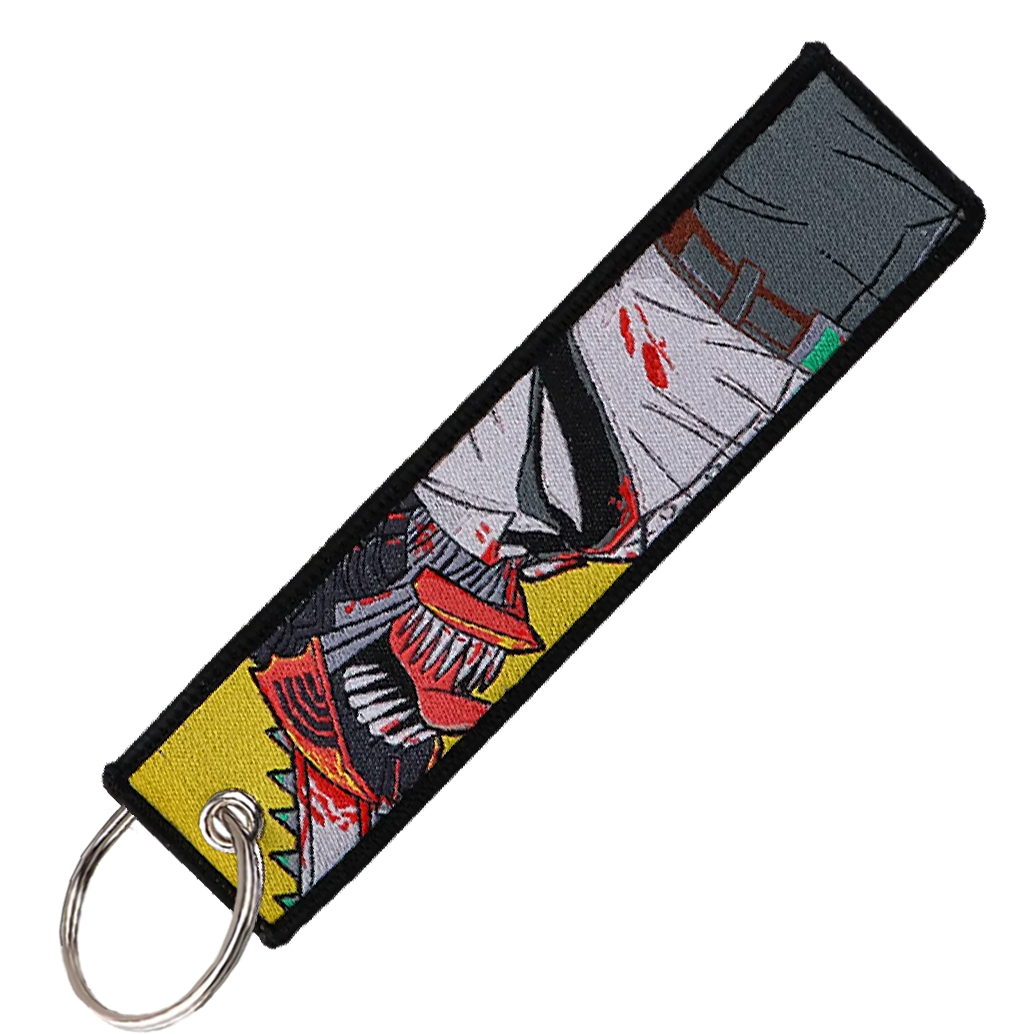 "Chainsaw and Power" Key Tag