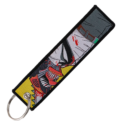 "Chainsaw and Power" Key Tag