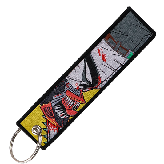 "Chainsaw and Power" Key Tag