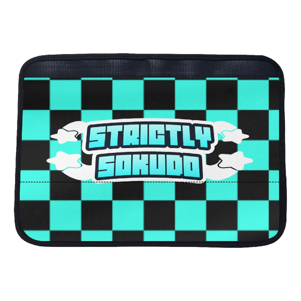 "LIGHT BLUE SHOOTING STAR" SEAT BELT CUSHION