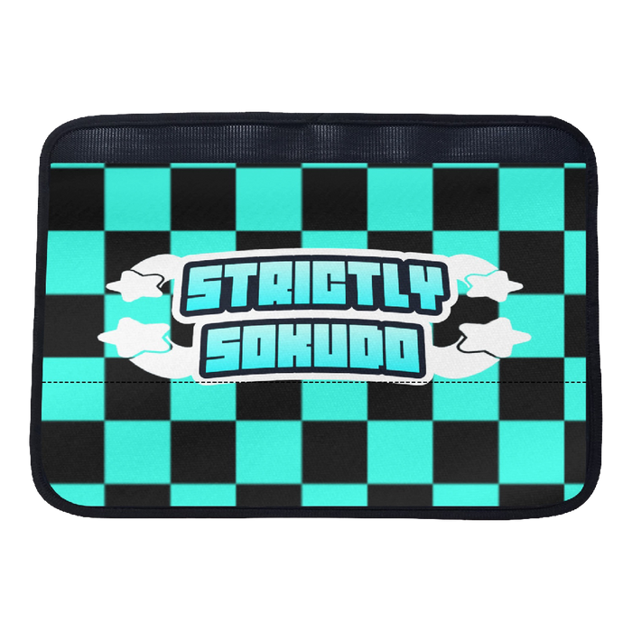 "LIGHT BLUE SHOOTING STAR" SEAT BELT CUSHION