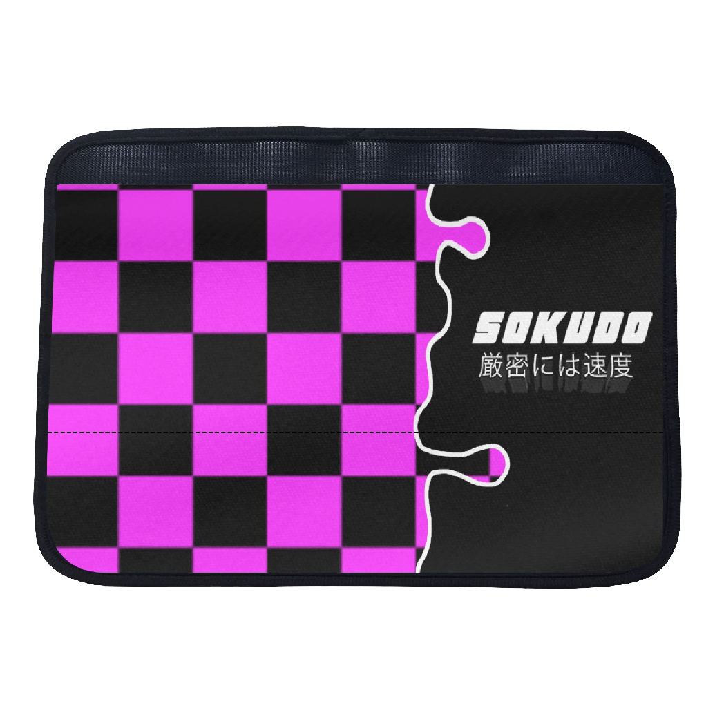 "PINK OOZE" Seat Belt Cushion