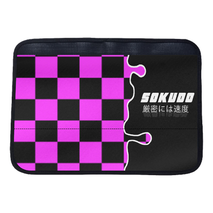 "PINK OOZE" Seat Belt Cushion