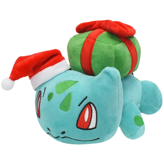 Christmas Bulbasaur Plush