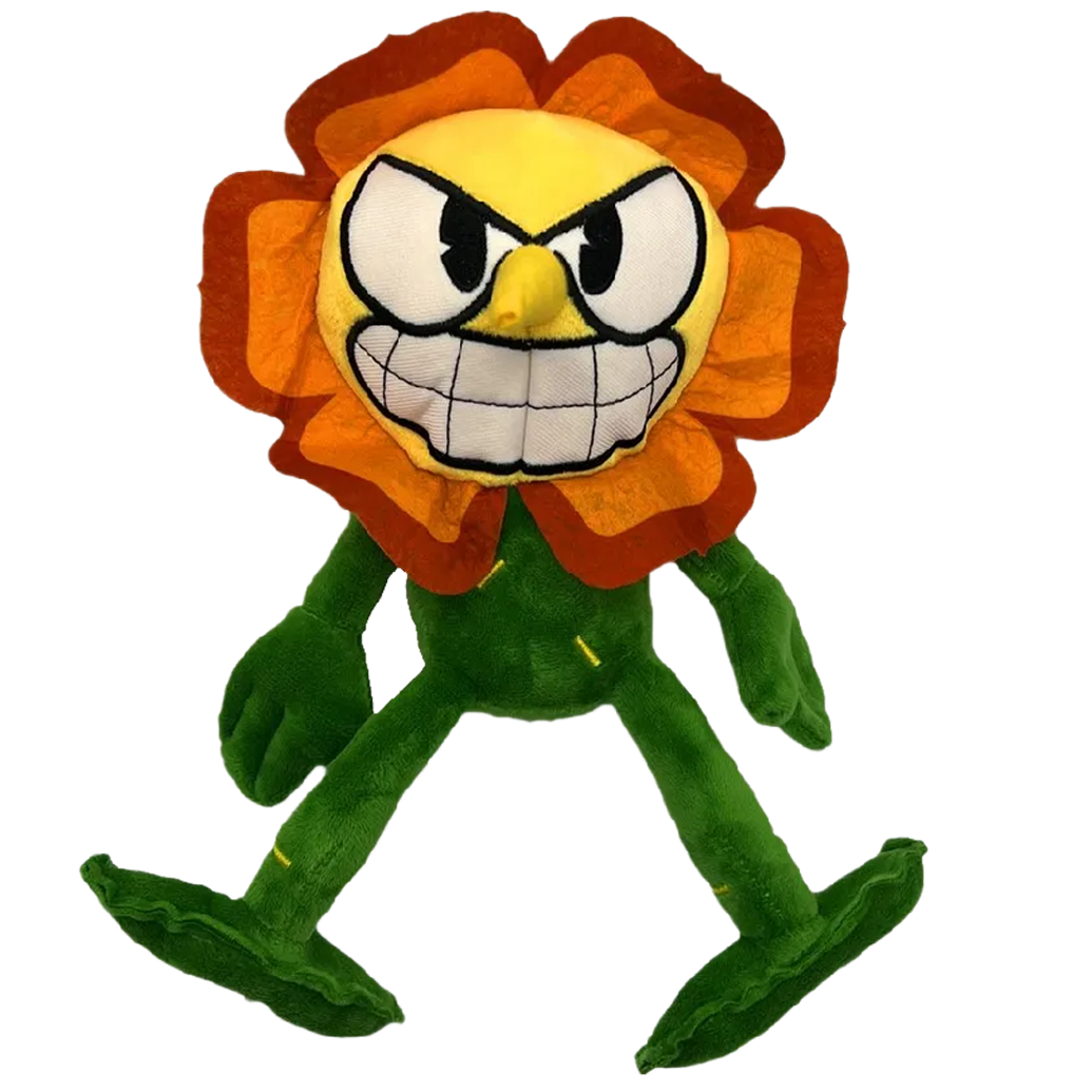 "CAGNEY CARNATION CUPHEAD" PLUSHIE