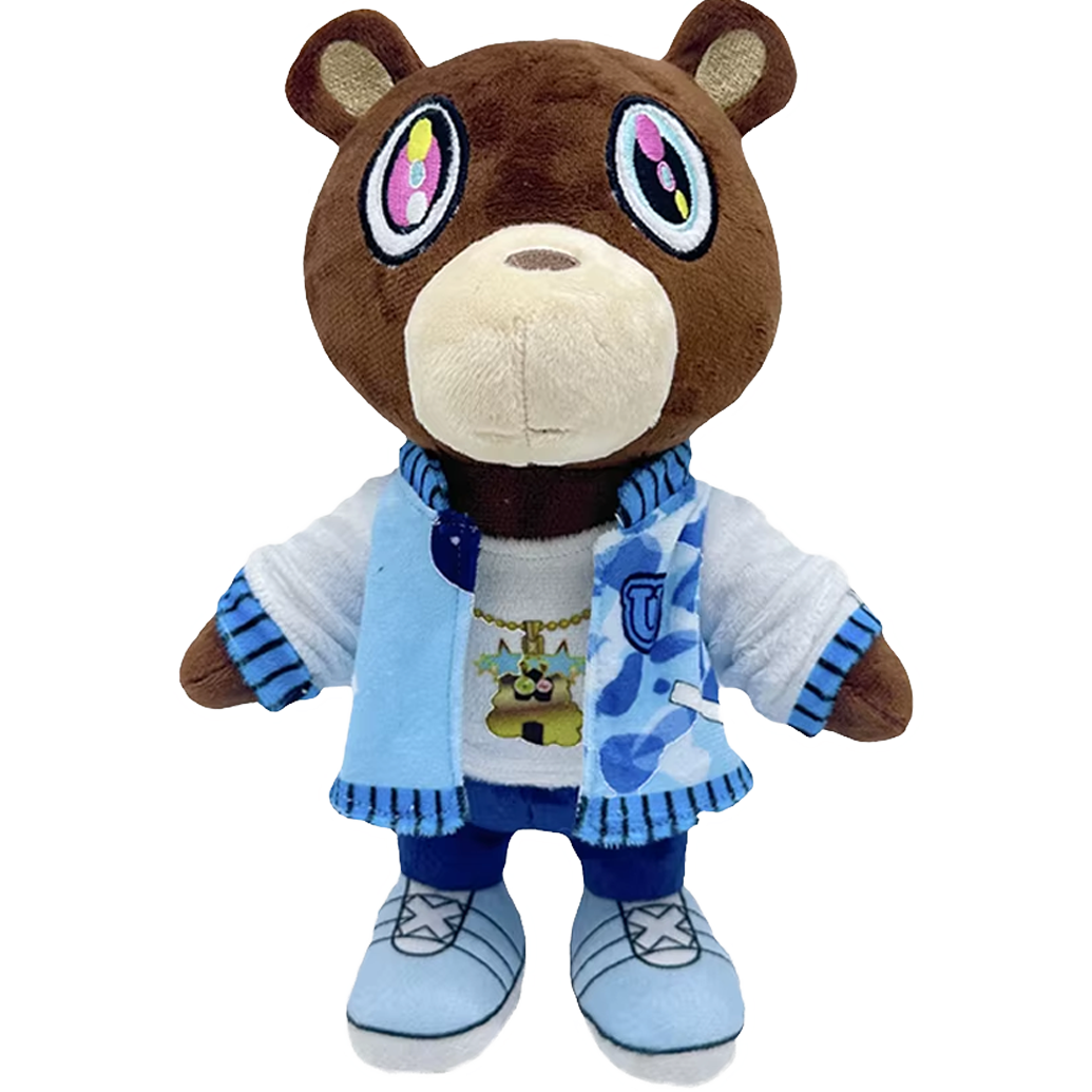 "BAPE KANYE GRADUATION BEAR" Plush