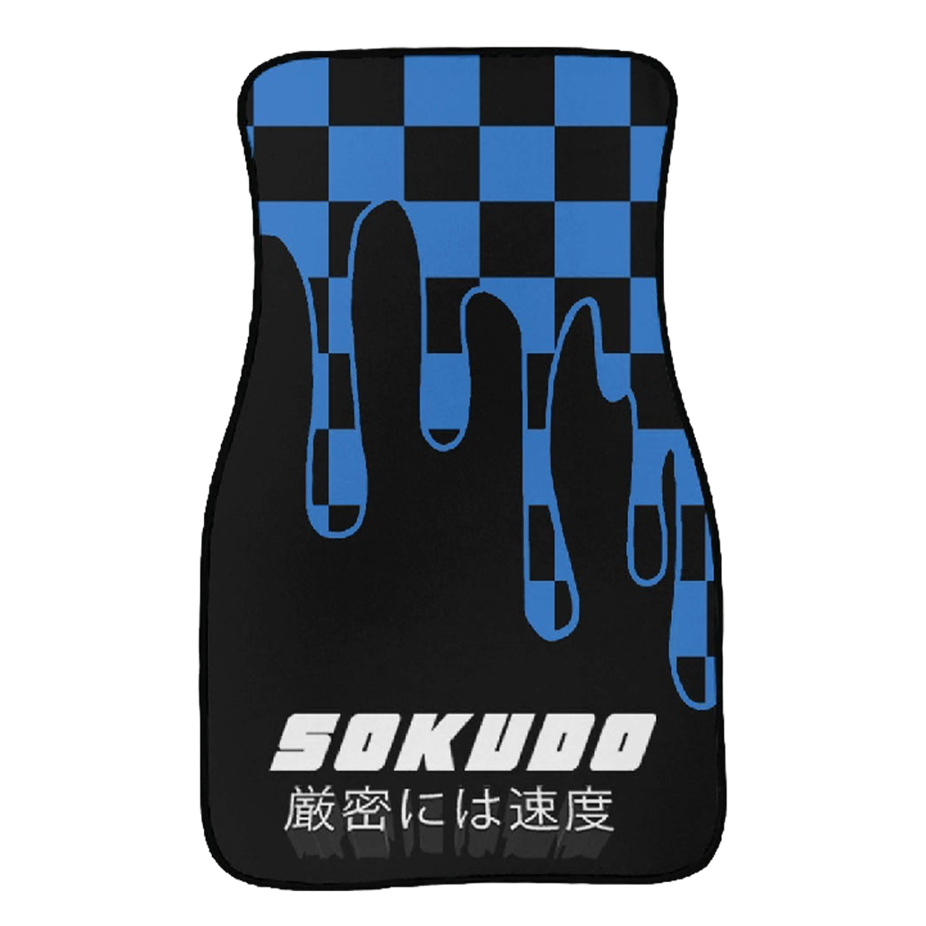 "BLUE OOZE" FLOOR MATS