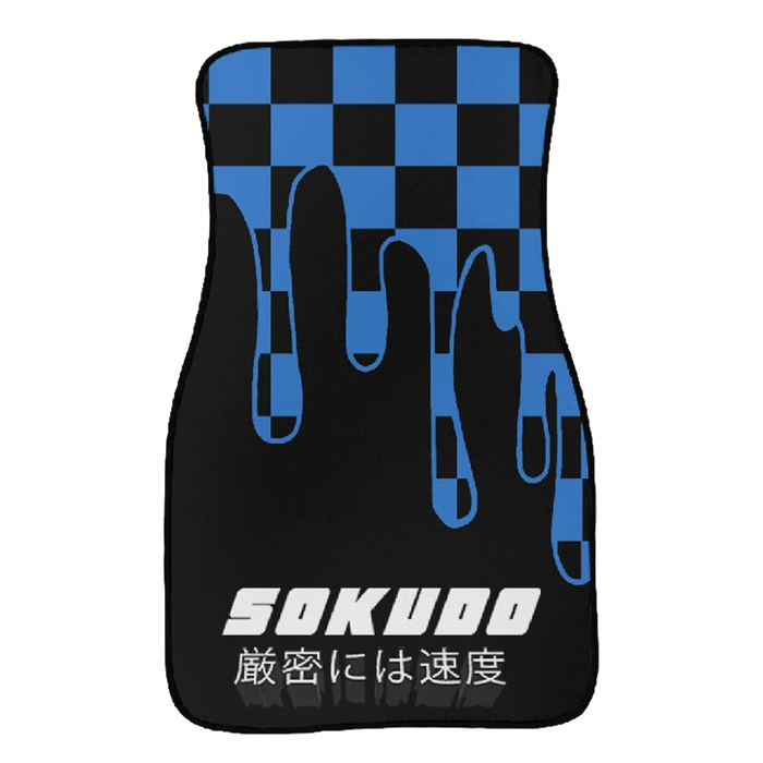 "BLUE OOZE" FLOOR MATS