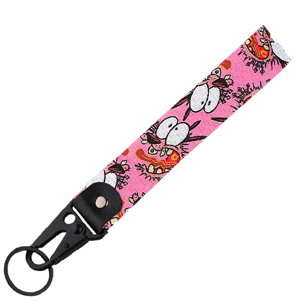 "Courage the Cowardly Dog" Key Strap