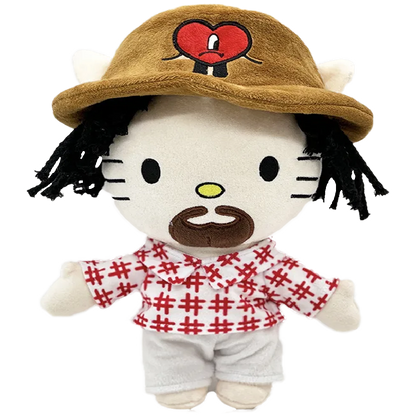 "BAD BUNNY" Hello Kitty Plush