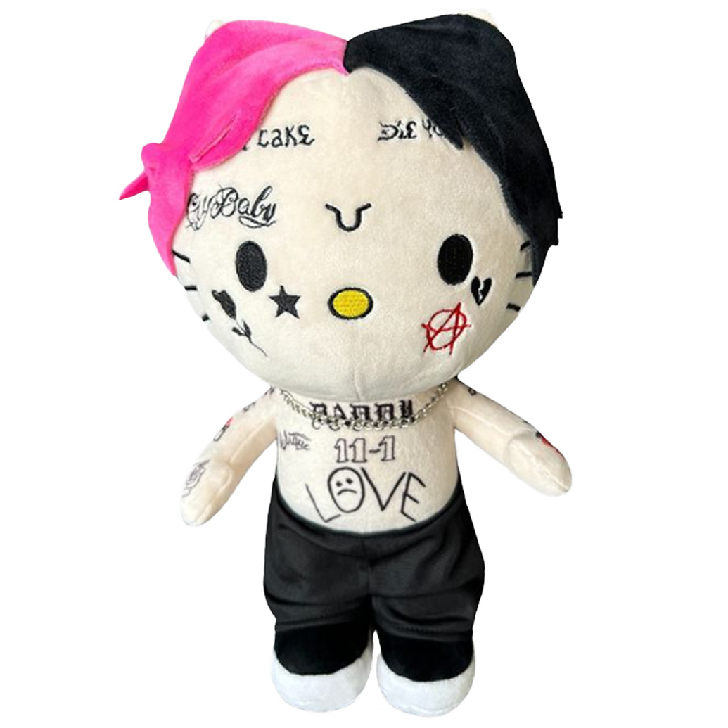 "LIL PEEP V2" Hello Kitty Plush