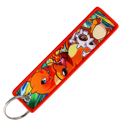 "Charmander and Cubone" Key Tag