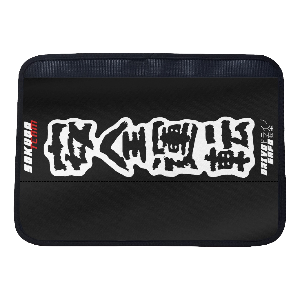 "SOKUDO TEAM" BLACK SEAT BELT CUSHION